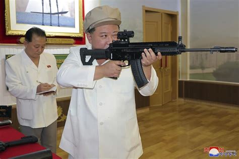 North Korean leader Kim tours weapons factories and vows to advance his arms and his war readiness
